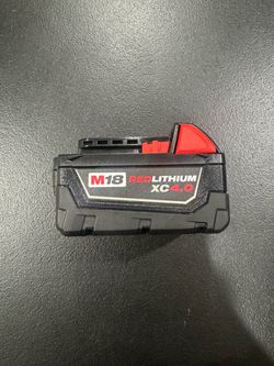 Milwaukee M18 RedLithium XC 4.0 Battery New