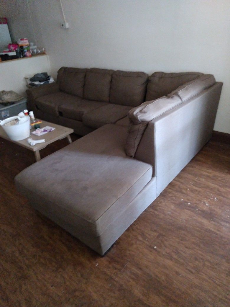 Brown Sectional