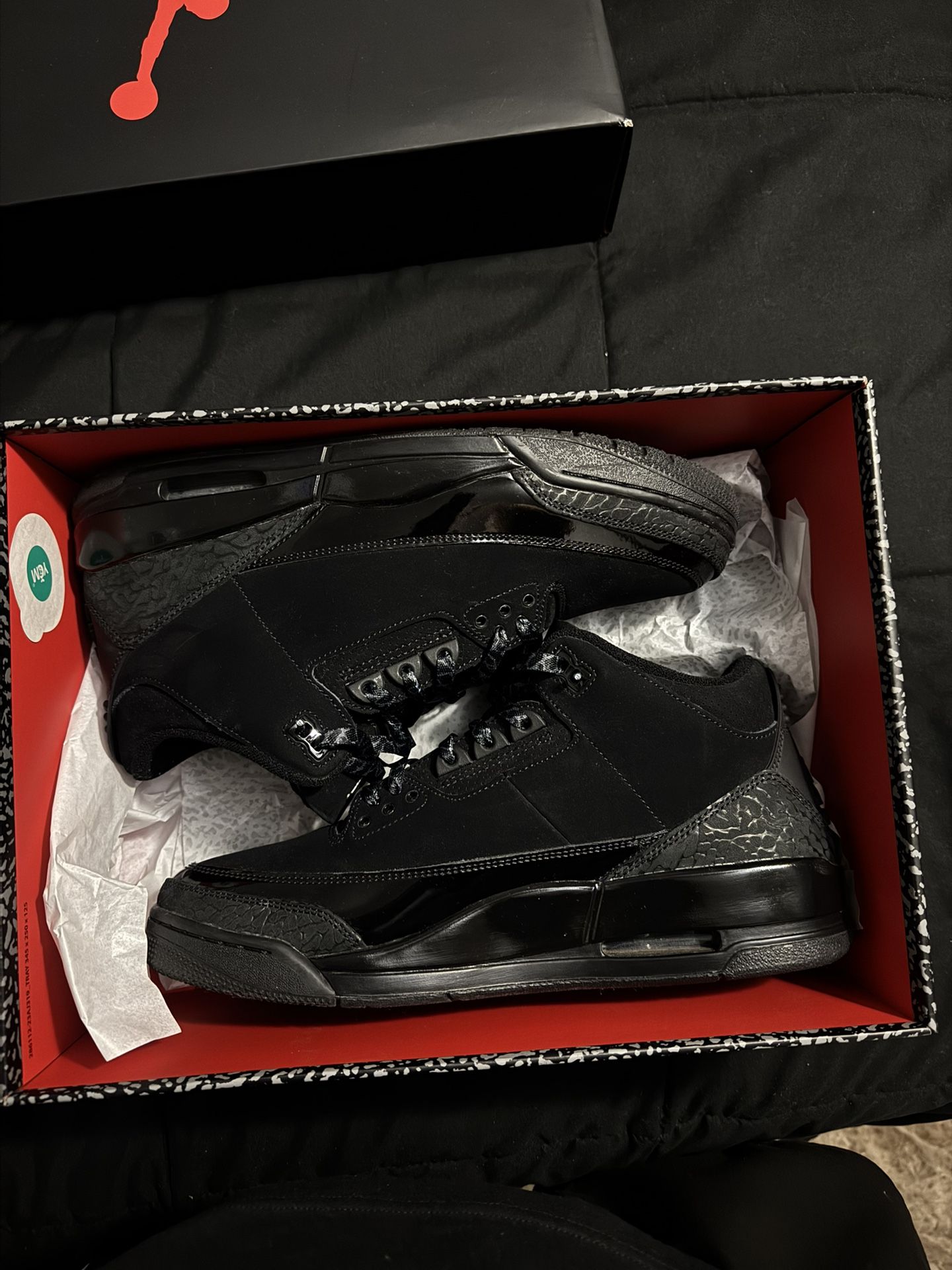 Black Cat Jordan 3 2025