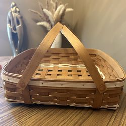 Longaberger Gourmet basket - 13" square with swing handles - 2010 