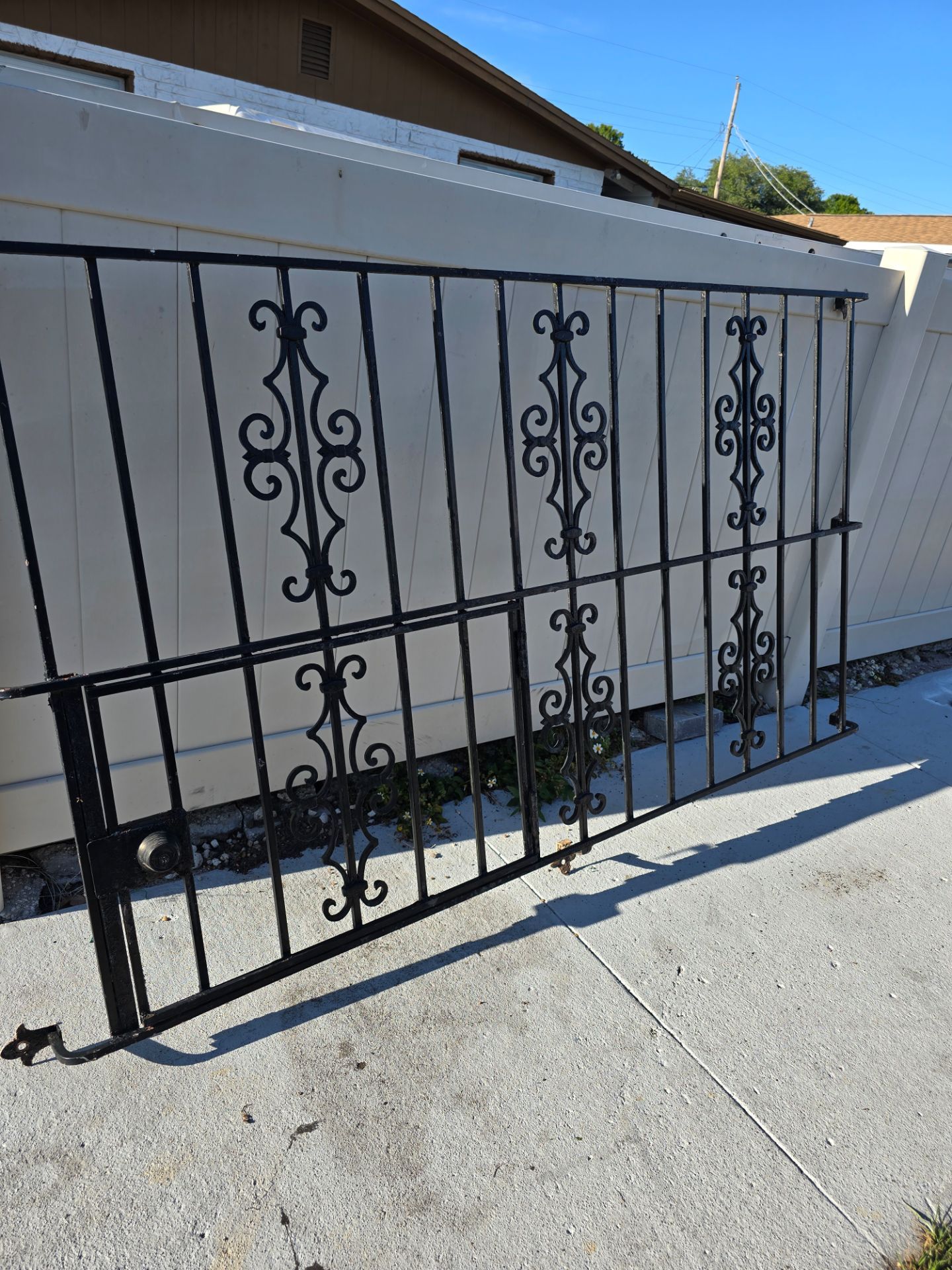 12- Iron Security Window Bars. $100 each.
