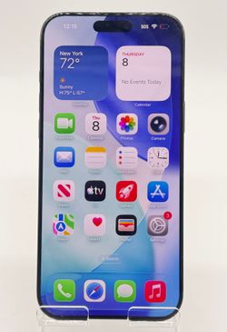 Unlocked Apple iPhone 16 Pro Max A3084 256GB Black Titanium 100% Battery Health