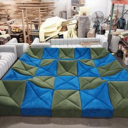 BRAND NEW  DUNE COUCH SET, SIZE 12x12x12x12FT  FABRIC, Bella forest and SEA MICROFIBER.  CUSTOM MADE AVAILABLE