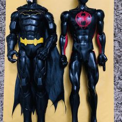 Batman & Spider-Man Action Figures