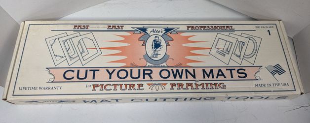 Vintage  Alto's Mat Cutting System For Picture Frames, "Big Pack Open Box New