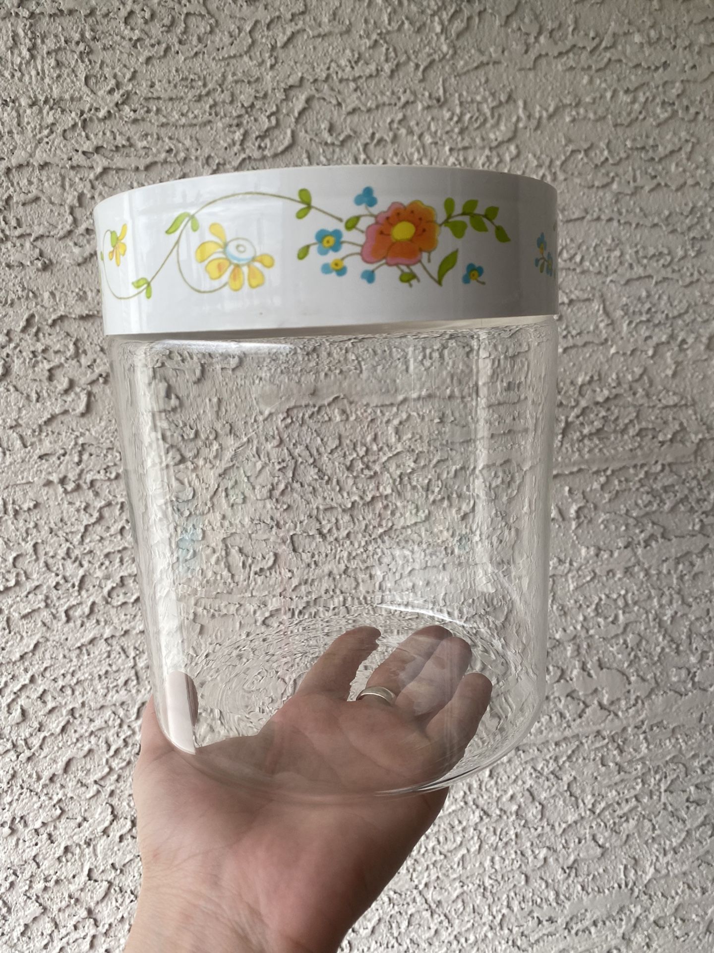 Pyrex Wildflower Glass Cannister