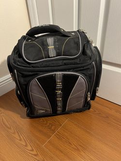 Largew Laptop Bag with Wheels and Handle