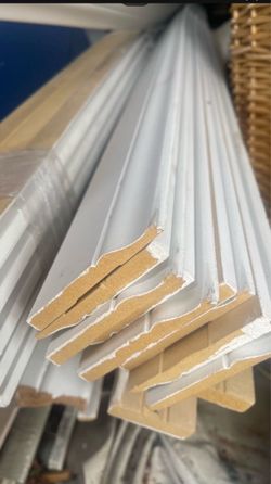 15 pcs of baseboard 8 feet long and 3 1/4 tall