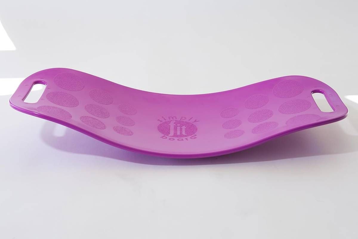 Great Gift! New!! Balance Fit Board - Fitness Exercise Gym - Magenta