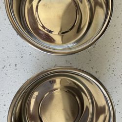Stainless Steel Pet Food/Water Dishes