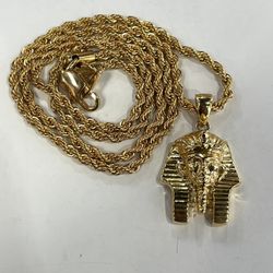 Gold Gods Pendant/Chain