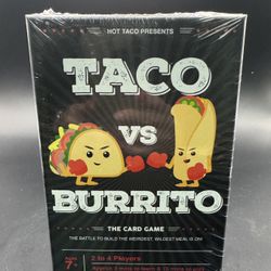 NEW Taco Vs. Burrito Card Game 
