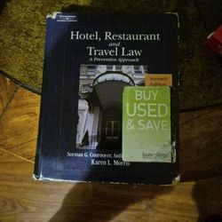 Hotel, Restaurant And Travel Law 7th Edition 