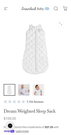 Dream Weighted Sleep Sack