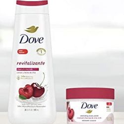 Dove Body Cleanser 2 Pcs Set Cherry and Chia Milk