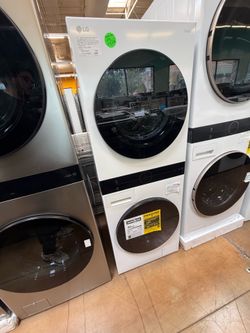 LG Compact 24” washtower with electric dryer