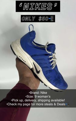 Blue Women’s Prestos