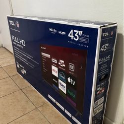 Roku TCL 43’ TV