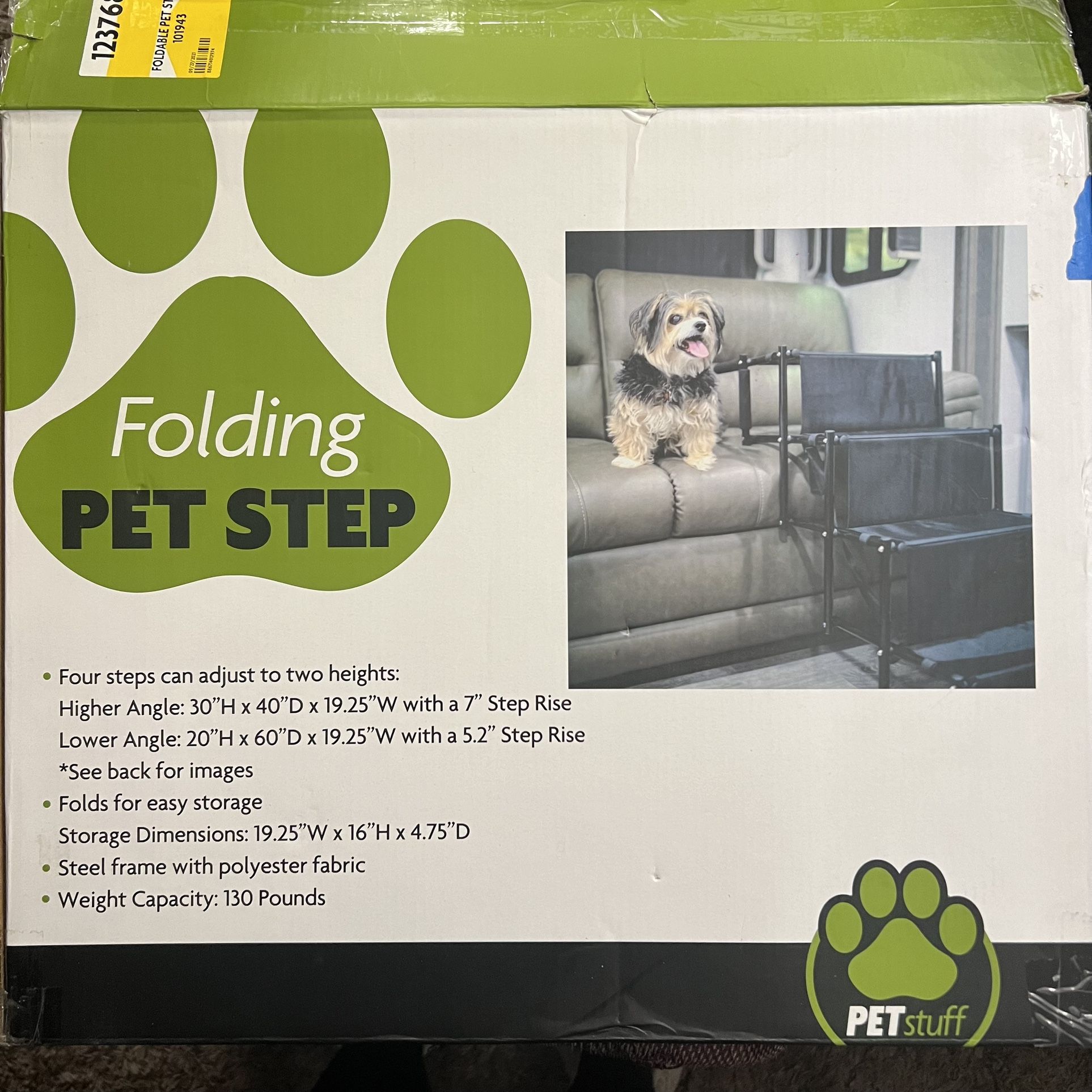 4 Step Folding Pet Steps