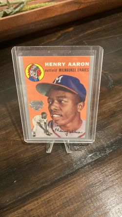 Topps Hank Aaron - 2000 Reprint Card