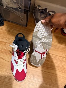 Carmine 6s size 10.5