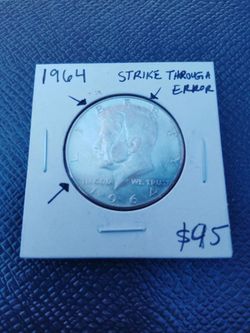 1964 Kennedy silver error
