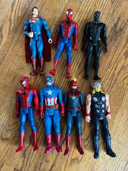 7 12” Action Figures