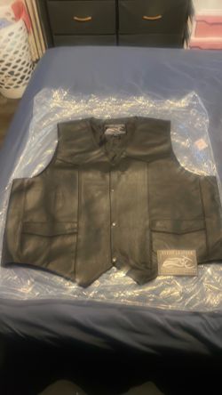 Leather jacket black 5x
