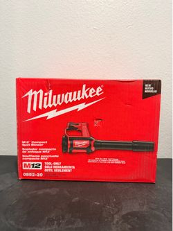 New Milwaukee M12 Compact Spot Blower