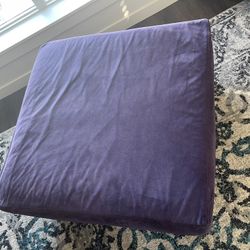 Purple Ottoman 