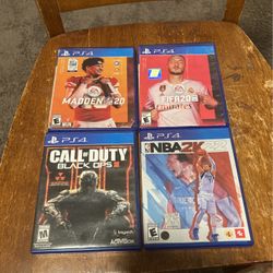 PS4 Games 20 Each Two For 35