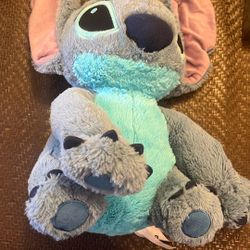 Disney Store London Stitch Plush Stuffed 13" X 14" Lilo And Stitch