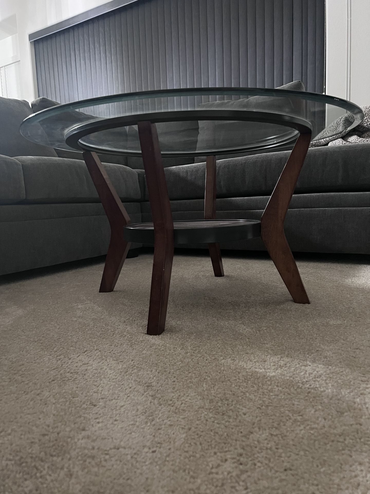 Three Piece Modern Coffee Table Set