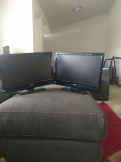 (1)JVC 19" HDMI LCD TV'S
