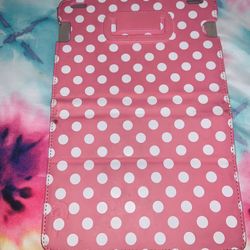 Pink/white Bubble Tablet Cover