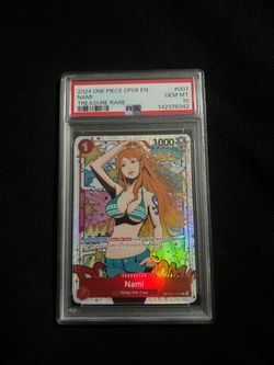 One Piece “Nami Treasure Rare” OP06 “ PSA 10