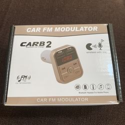 Wireless Bluetooth Car Kit Handsfree Talk MP3 player fm transmitter dual car charger 