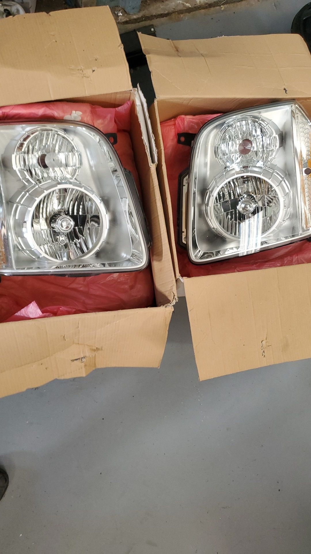 Gmc head lights