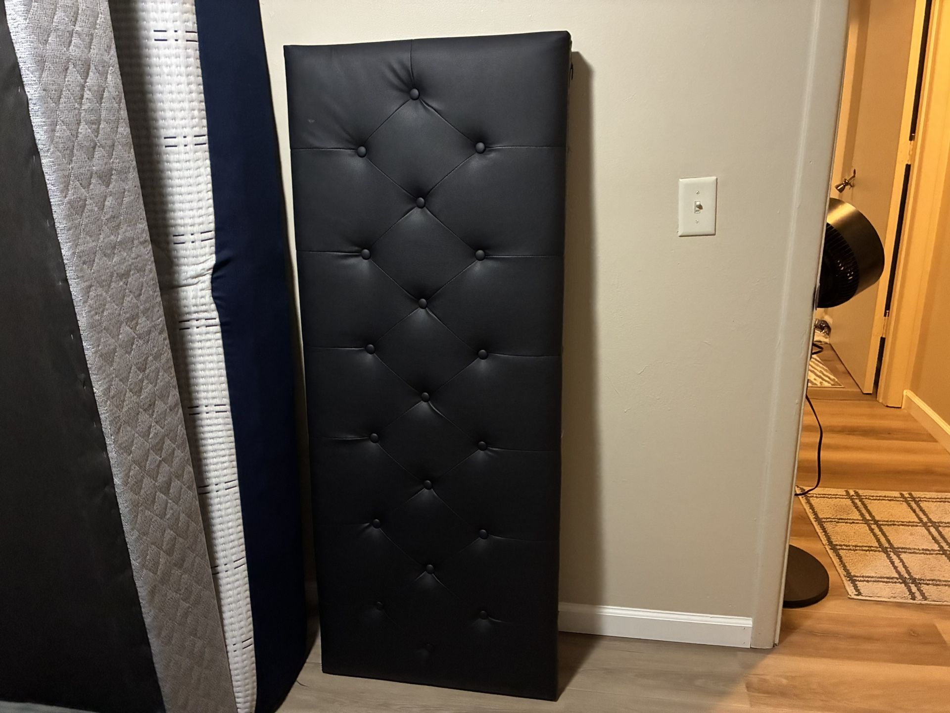 Black Headboard AND Bed Frame