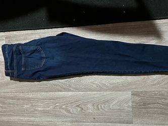 Dark blue jeans