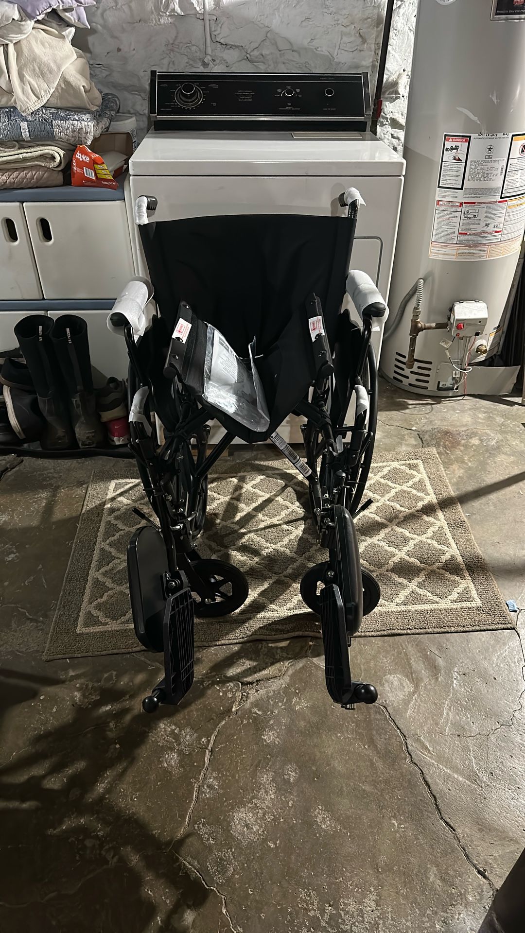 Reclining Extra Wide Wheel Chair