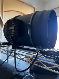 AC Infinity Cloudline T8 with 8” charcoal filter