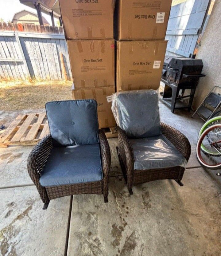 Patio Rocking Chairs Outdoor Patio Furniture Patio Chairs Brand New Patio Set Sillas Mesadoras π