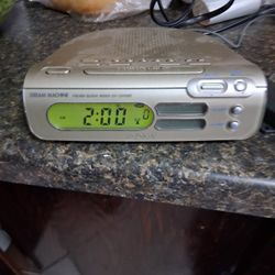 Sony Clock Alarm Radio