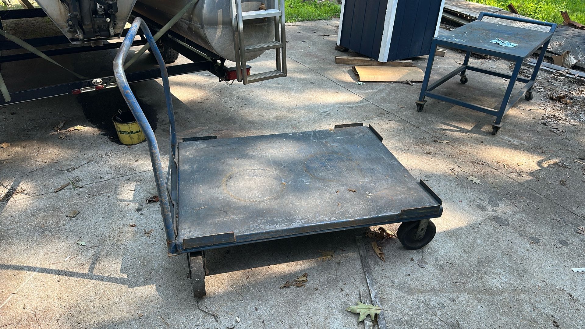 Push Cart.  Industrial Motors