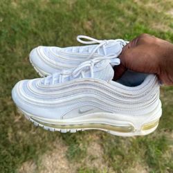 Nike Air Max 97 Triple White Sz7M
