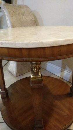 Greek marble table