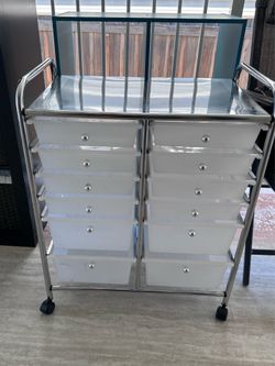 Organizing rolling drawers/cubbies