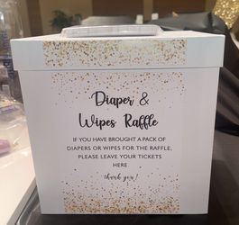 Diaper Raffle Box