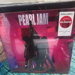 Pearl Jam Ten On Purple Vinyl And Framed Poster  